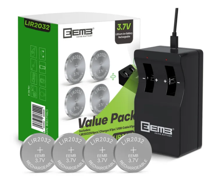 A2batt EEMB Lithium Coin Battery Chargers