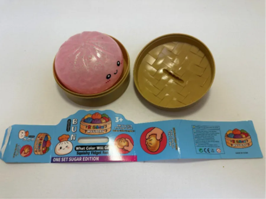 OKK Trading Rainbow Mystery Squishy Bun Toys