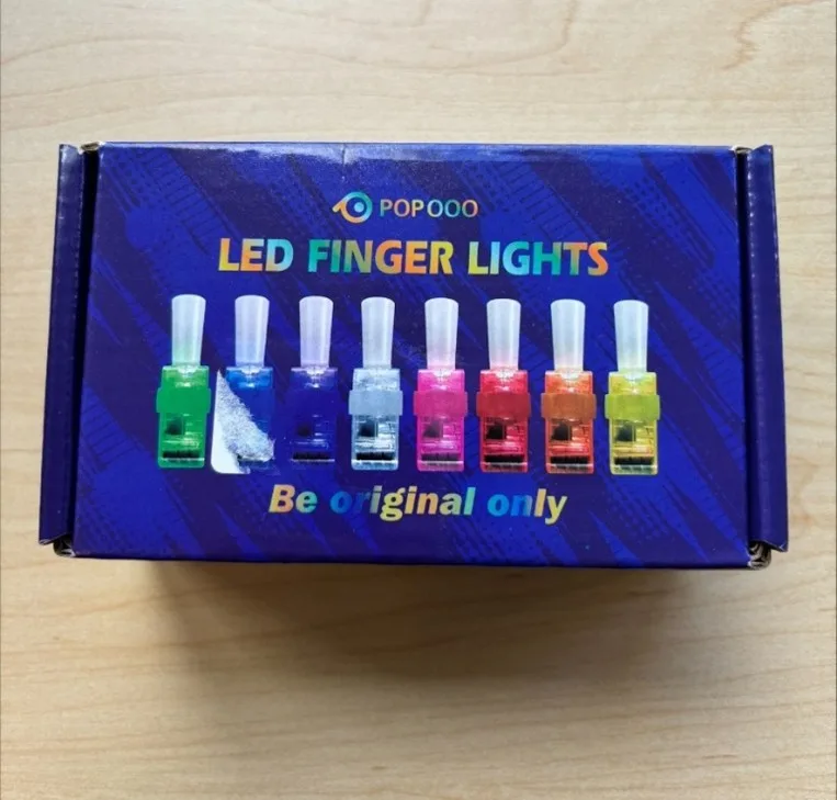 Projecting LED Finger Light Toys