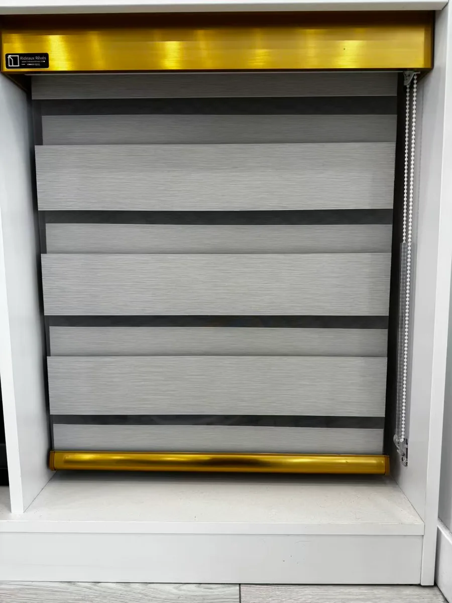 Rideaux Rêvés Décor - Corded zebra window covering / zebra blind