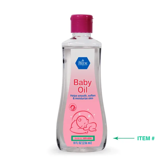 Shield Line MedPride Baby Oil Bottles