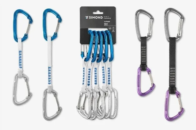 Simond brand Alpinism quickdraws