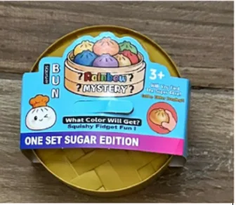 Toyworld168 Rainbow Mystery Squishy Bun Toys