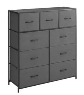 Walmart Reannounces of Mainstays Nine-Drawer Fabric Dressers